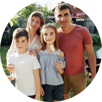 Family with Health Insurance in Trinity, NC